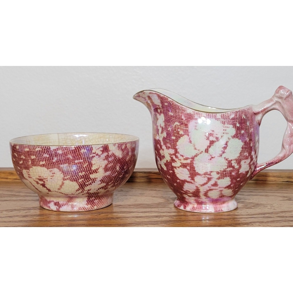 Vintage Creamer and Sugar Bowl Royal Winton Grimwades
